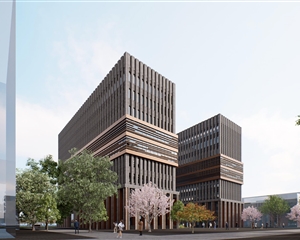 綜合實訓(xùn)樓效果圖二