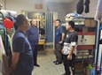 學院領(lǐng)導深入我系學生宿舍慰問返校學生